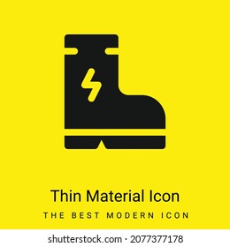 Boot-Symbol für hellgelbes Material