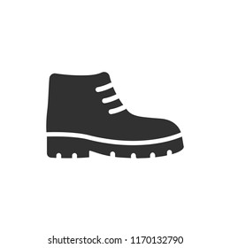 boot. monochrome icon