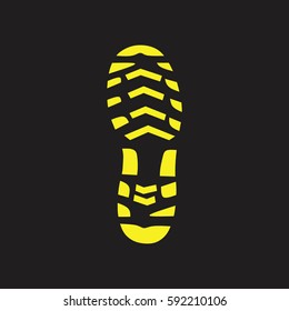 Boot print ,Imprint Soles Shoe - Sneakers