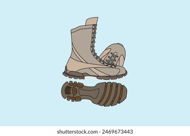 A boot is a type of footwear. Most boots mainly cover the foot and the ankle, while some also cover some part of the lower calf.