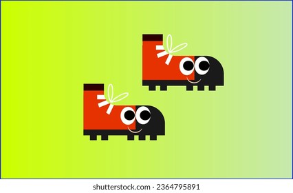Boot Vector cartoon Shoe vector logo Shoe vector Icon
