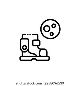 boot vector graphic illustration icon