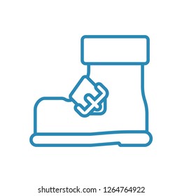 Boot vector icon