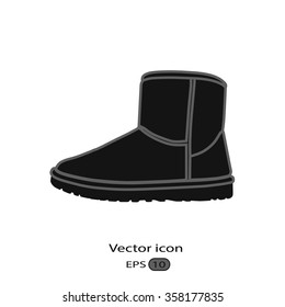 Boot vector icon