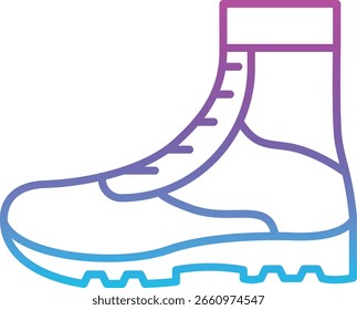 Boot vector icon. Can be used for printing, mobile and web applications.