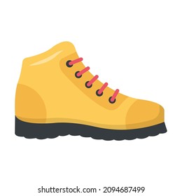 Boot  vector icon  Which Can Easily Modify Or Edit 

