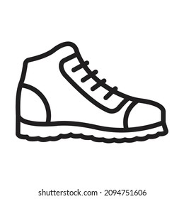 Boot  vector icon  Which Can Easily Modify Or Edit 

