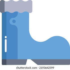 Icono de ilustración del vector de arranque en estilo plano de moda aislado en fondo blanco
