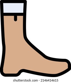boot Vector illustration on a transparent background. Premium quality symbols. Stroke vector icon for concept and graphic design.