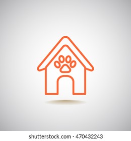 Booths for dogs Flat.