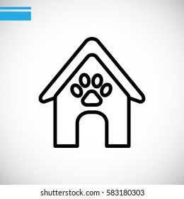 Booths for dogs Flat.