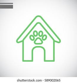 Booths for dogs Flat.