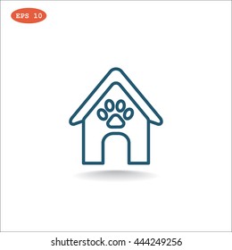 Booths for dogs icon