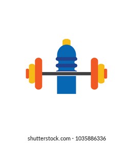 Bootle Barbell Logo Icon Design