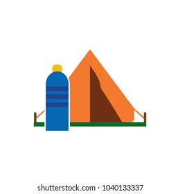 Bootle Camping Logo Icon Design