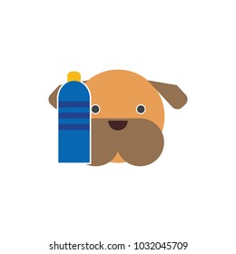 Bootle Dog Logo Icon Design