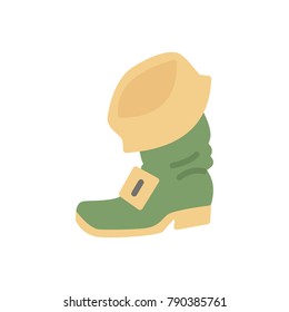Boots flat icon