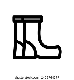 Boots Gardening icon design template