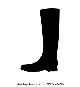 Boots icon. Clothes vector design
