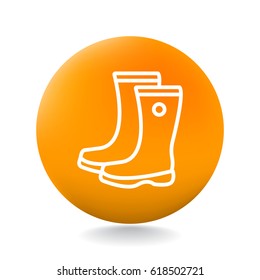  Boots icon Flat.