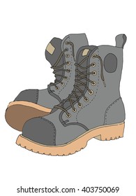 Boots icon illustraion