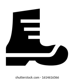 boots icon isolated sign symbol vector illustration - high quality black style vector icons
