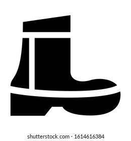 boots icon isolated sign symbol vector illustration - high quality black style vector icons
