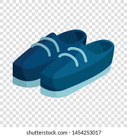 Boots icon. Isometric illustration of boots vector icon for web