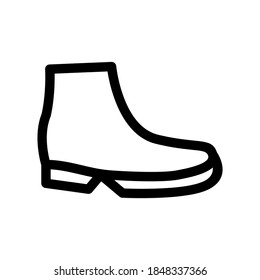 boots icon or logo isolated sign symbol vector illustration - high quality black style vector icons
