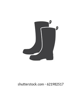 Boots icon on the white background