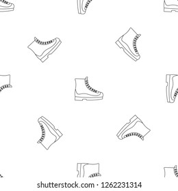 Boots icon. Outline illustration of boots vector icon for web design isolated on white background