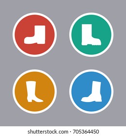 Boots Icon Set