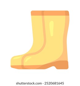 Boots icon. boots, shoes, footwear, fashion, rain boots, farm, boot, safety, protection, autumn. Vector icon illustration