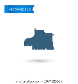 boots. boots icon. sign design. Vector EPS 10.