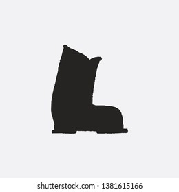 boots icon sign signifier vector