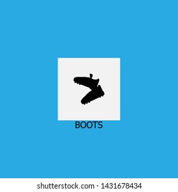 boots icon sign signifier vector