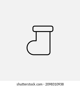 Boots icon sign vector,Symbol, logo illustration for web and mobile