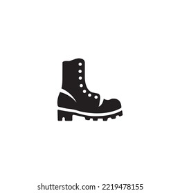 boots icon vector illustration logo design