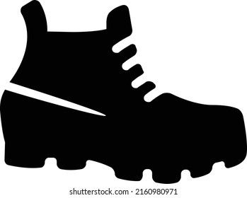 Boots icon with white background.