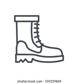 Boots Line Icon