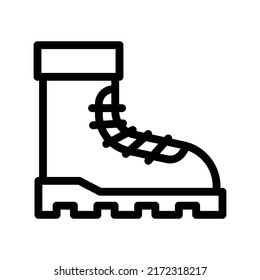 Stiefelzeilensymbolgrafik, Vektorgrafik