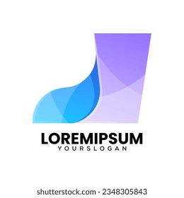 boots logo gradient style design
