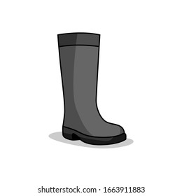 boots military and farmer vector illustration icon 