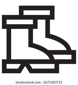 Ícone de vetor moderno de inicializações - Modelo de símbolo de ilustração mínima para Web Mobile App UI Design