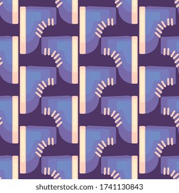 Boots pattern , illustration, vector on white background