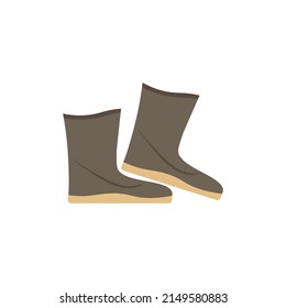 Boots, shoes icon template vector design