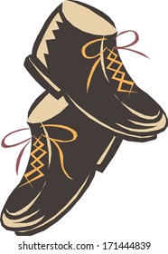 Boots vector 