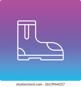Boots vector icon. Can be used for printing, mobile and web applications.