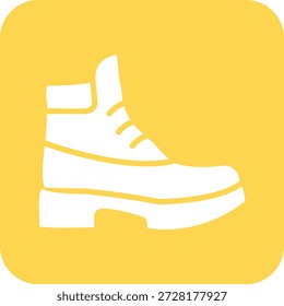 Ilustración de diseño de íconos de Vector de botas