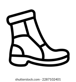 Diseño de iconos de la línea del vector de arranque